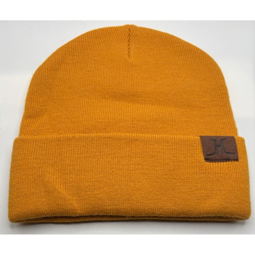 Dadou & Xiaoshan Men's Knit Beanie Orange‎